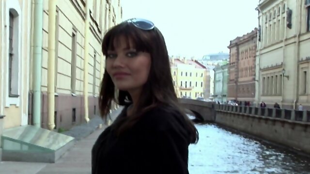 Ronita with shaved pussy and pierced navel getting fucked hard