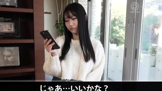 Adorable Japanese teen fucked and facialized POV style