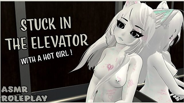 Stuck In The Elevator With a Hot Girl 