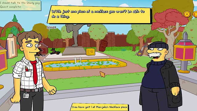 Simpsons - Burns Mansion - Part 10 Manjula Quest By LoveSkySanX