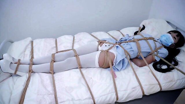 Chinese Nurse, Chinese Femdom, Teen, Tied