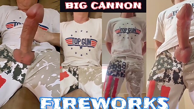 Big Cock Big Cumshot Big Cannon Fireworks