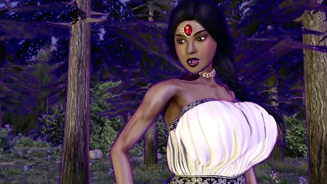 3d Indian, Animated, 3d Giants, Indian Forest, Hunters, Desi, Cartoon, Outdoor