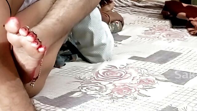 Stepdad, Desi Village, Bedroom, Close Up, Homemade