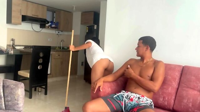 Hermanastro, Teen Anal, Latina