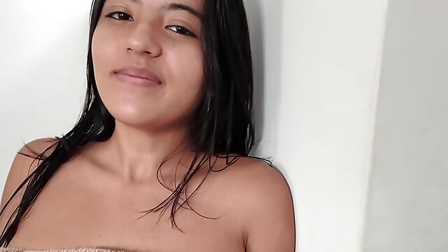 Colombia, Latina Teen, Feet Worship