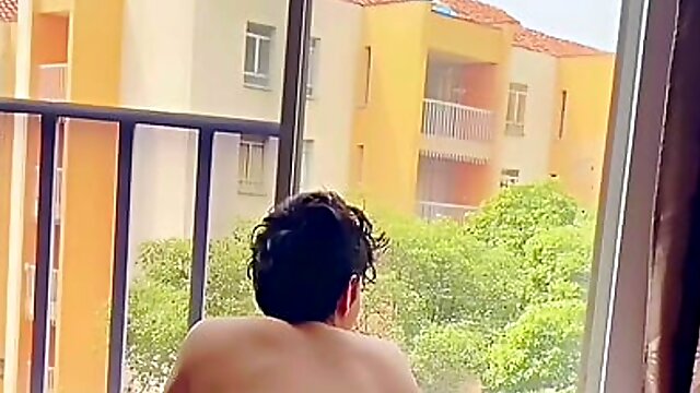 My straight neighbor sucks my cute tight gay ass and then fucks me hard bareback and cums inside my open ass