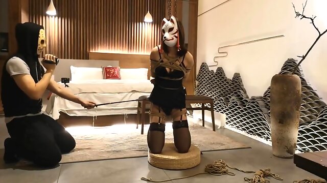 Chinese Bdsm, Asian Whipping, Chinese Bondage