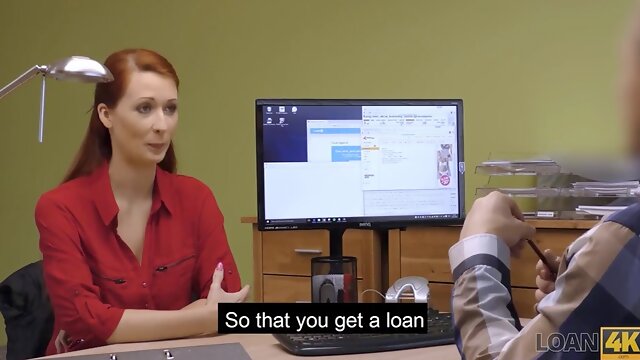 LOAN4Kperiod Sweet woman has nothing against fooling around with the lender