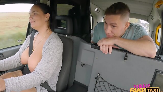 Sofia Lee as Taxi Driver - Im Sorry My Boobies Fell Out - Brad Knight