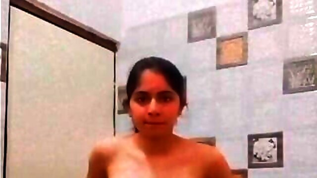 Desi Girl Shower & Make Video For Her BoyFriend