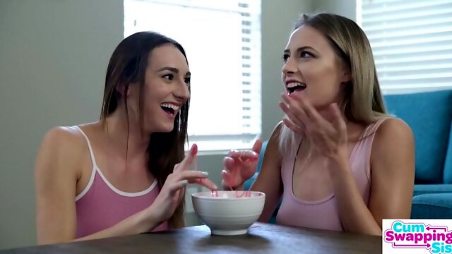 Andi Rose & Kyler Quinn LOVE to be covered in Sticky Hot Cum - S1:E2