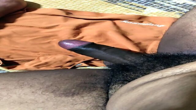 Boy masturbating alone at home. Uncircumcised Desi boy masturbating