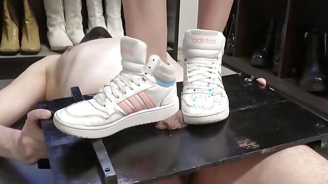 Sneaker Trample, Cock Stomp Femdom