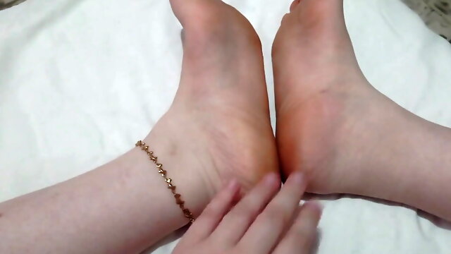 Lesbians Do Foot Play, Lesbian Homemade Feet