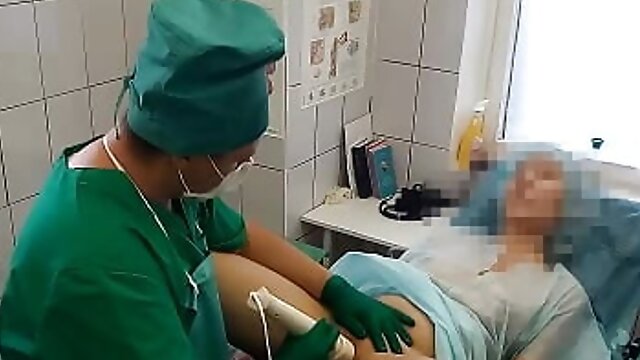 Gyno Orgasmus, Medical Gyno Fetish, Krankenhaus