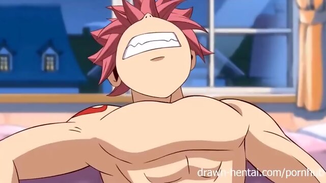 Full Fairytale hentai Natsu Erza Lucy And Gra