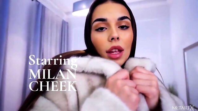 Milan Cheek Fur Coat