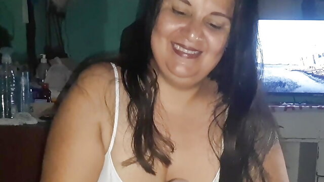 Colombian Mature, Big Cock, Homemade, Amateur, Massage, Mom