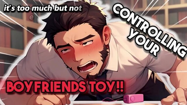 Controlling Your Boyfriends Toy In The School Library! ASMR Boyfriend