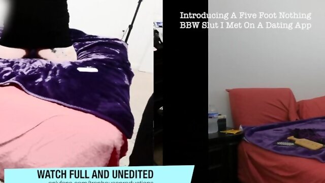 White BBW housewife cheats with Blackman she met on tinder. Full Video On Only Fans