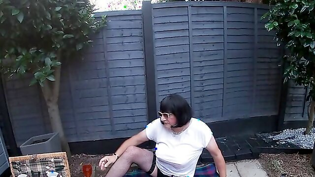 Picnic in the garden and Wet T-shirt