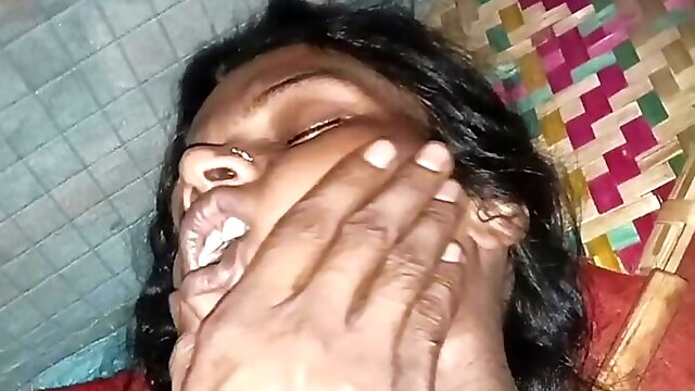 Boyfriend fucks virgin Indian desi bhabhi hard before marriage and cums on her breasts