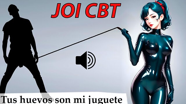 JOI CBT Roleplay in Spanish. Extreme level. Have fun with your eggs.