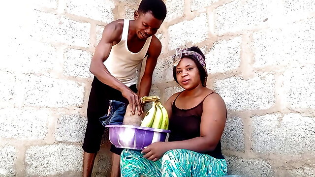 Beautiful Plantain Seller..