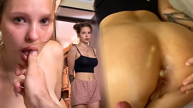 Stepdaughter Alexa-Poshspicy thanks her stepfather for his silence and gives in all holes