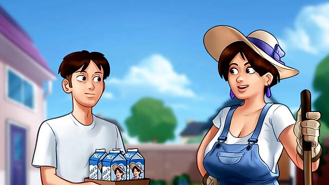 Summertime Saga Reworked - 37 Milk Delivery  by MissKitty2K