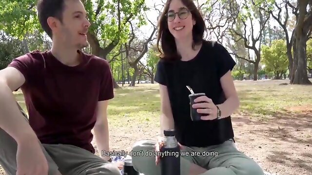 How Does A Day At The Park End Up With A Public Blowjob- - Cute Teen 18+ Swallows Cum 11 Min With Sara Sky