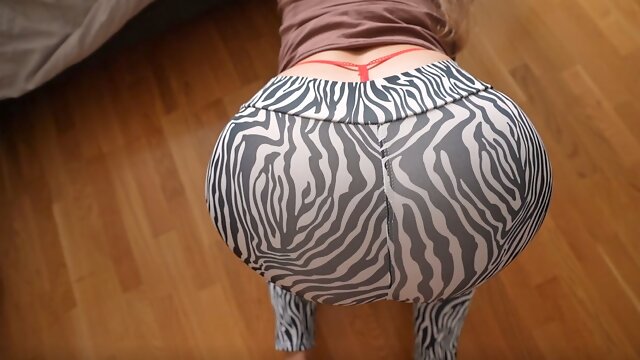 Stuck And Fucked, Tights No Pants, Thick, PAWG, Yoga