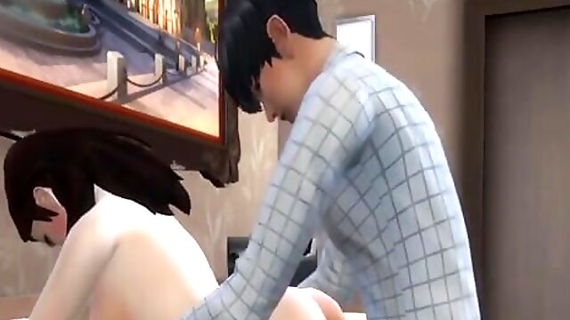 KULANIN1 - Wife fucking with adultery at the condo - The sims 4