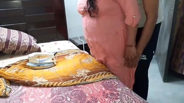 Indian big boobs stepmom romance with stepson