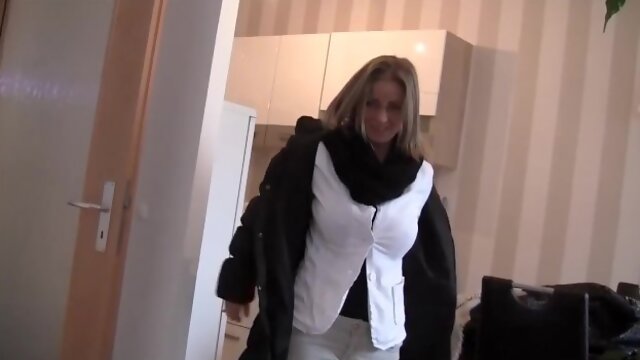 Blonde Big Tits Blowjob, Candy Samira, German