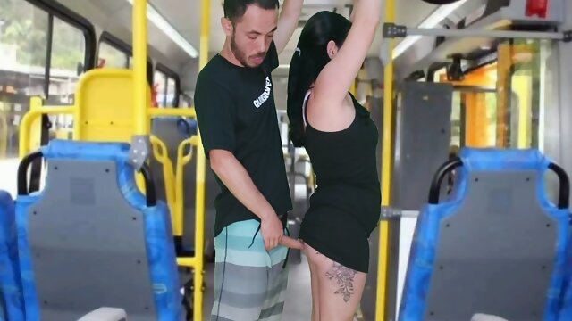 Bus Masturbation