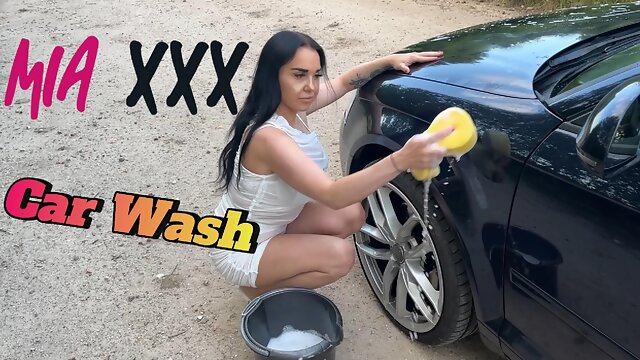 MiaXXX Car Wash