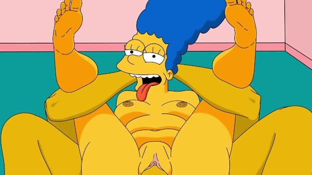 The Simpsons Marge Full nelson fuck Cartoon Porn