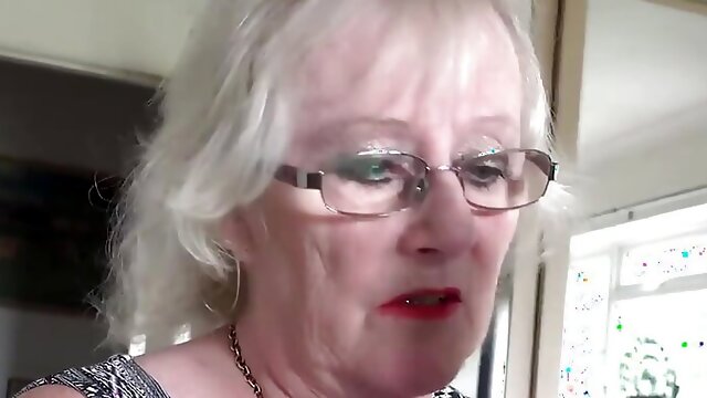 Blonde Gilf, Reife Frauen Höschen, Hairy Pussy Creampie, 60 Plus, Mutti, Oma