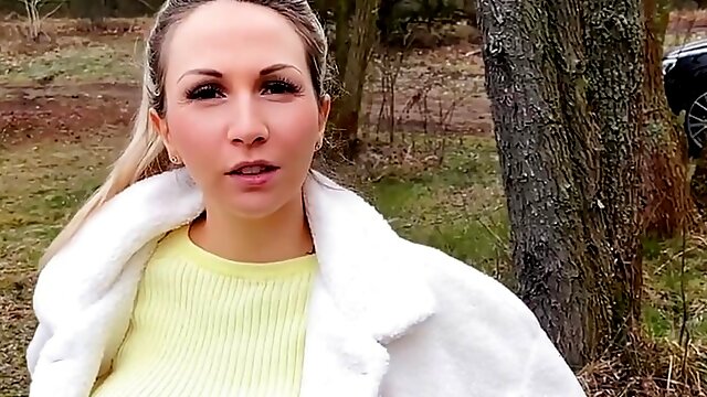 Public anal fuck with busty German - MyDirtyHobby