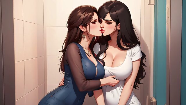 Girl-on-girl lust Upscaled 4K UltraHD