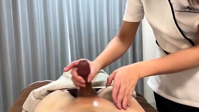 Amateur handjob POV clip that ends with a messy cumshot