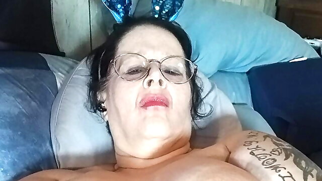 Bbw Granny Masturbation, Fantasy, Mature, Dildo, Riding