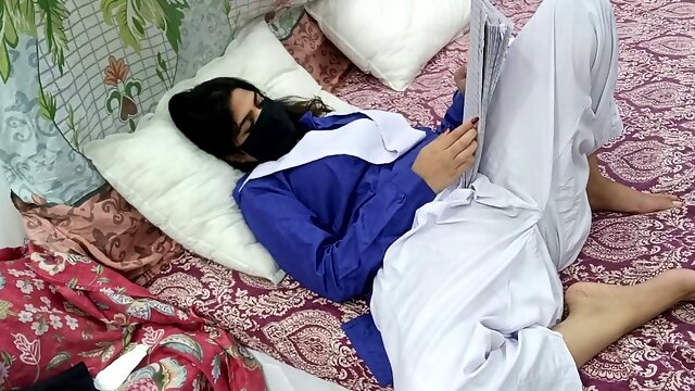 Pakistani college doll Having Romance And fuck-a-thon With Her Own Stepfather