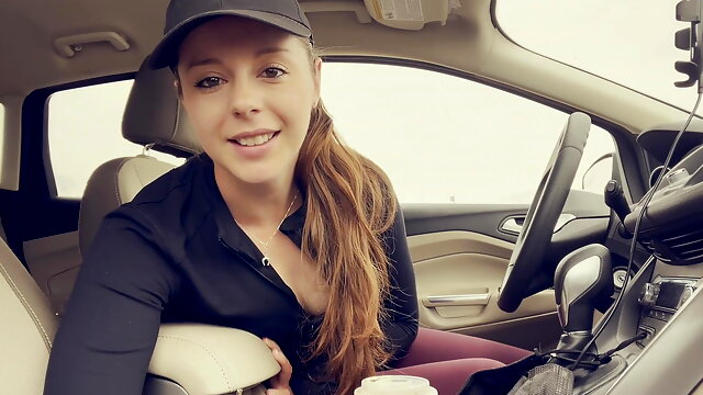 Edging Instructions, Car Solo Masturbation