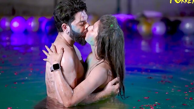 Swimming Pool, Holi, Indian Bhabhi