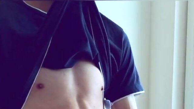 Lad gets ultra-kinky at work and blows a load a humungous stream