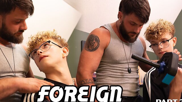 Foreign Exchange - Part 2 - Heath Teaches Noah Workout Tips, but Oh No, Noah Needs a Massage. Lower. Right There. Deep.