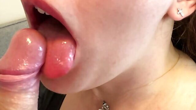 Teen Swallow, Teen Cum In Mouth, Homemade, Amateur, Blowjob